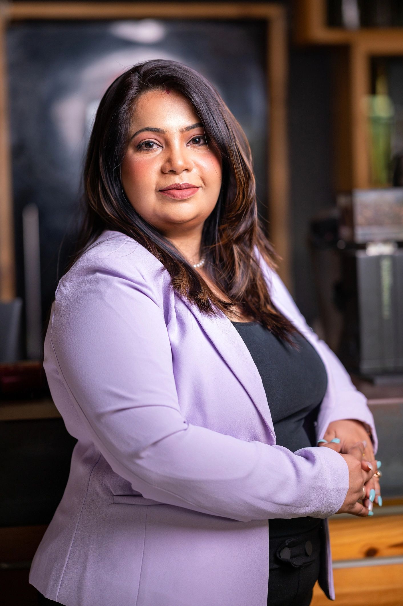 Professional hospitality team member portrait